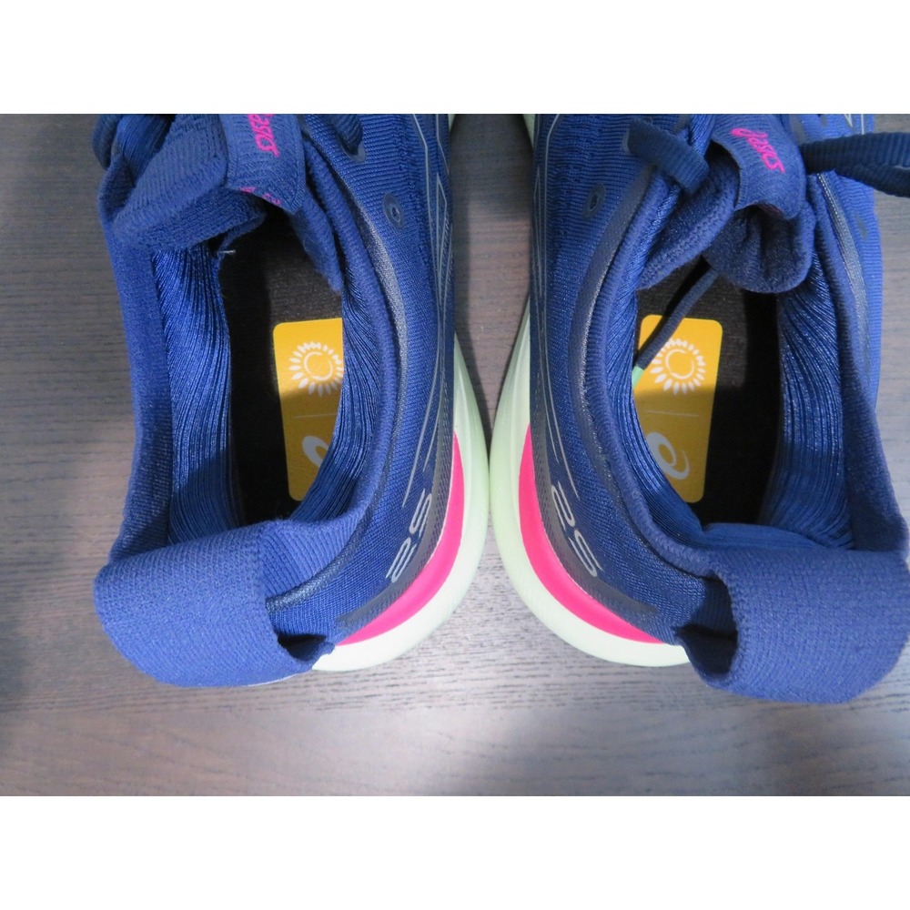 Asics Gel Nimbus 25 Running Shoes Womens Size 11 Blue Sneakers 1012B356 Road - Picture 7 of 12